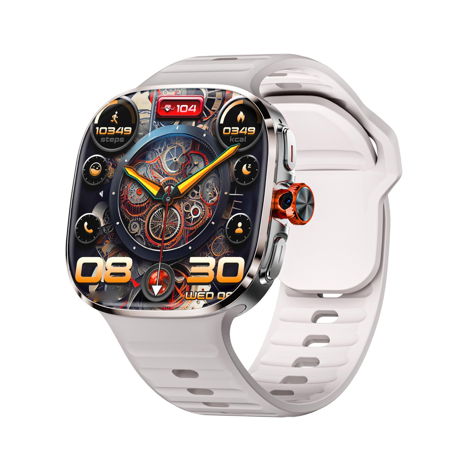 4G Smart Watch With 2.16-inch Touch Screen WiFi GPS BT Smartwatch AI Real CIWL