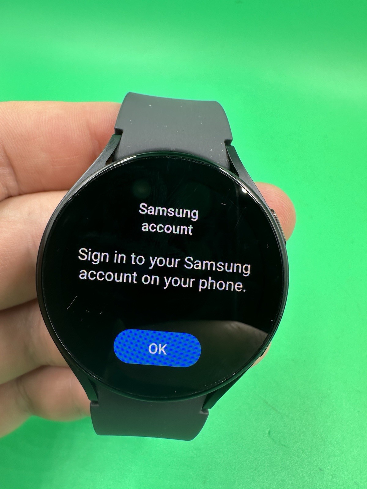Samsung Galaxy Watch5 SM-R910 44mm GPS Smartwatch – Graphite Works Properly