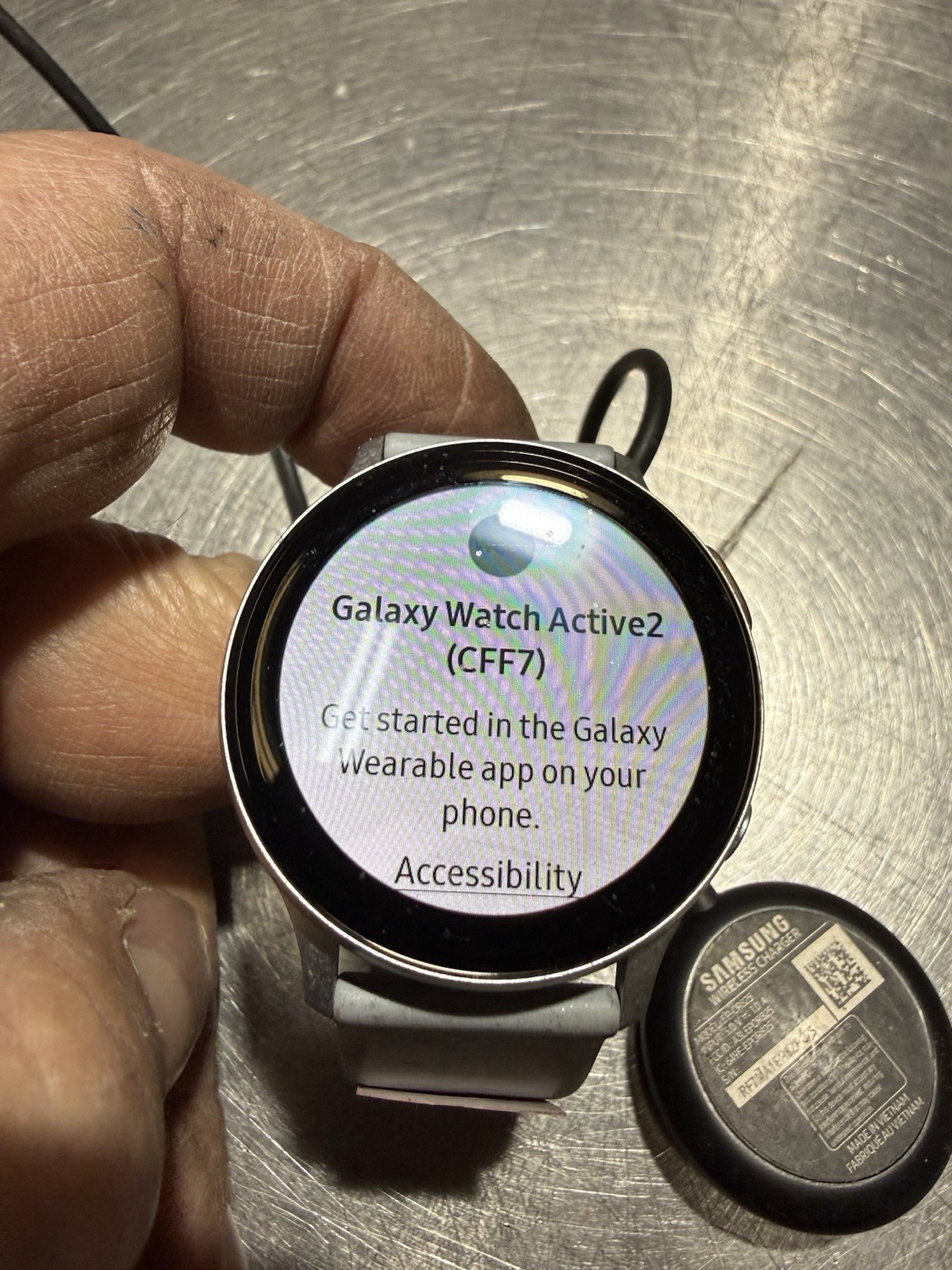 Samsung Galaxy Watch Active 2 SM-R830 40mm Aluminum Case with Sport Band