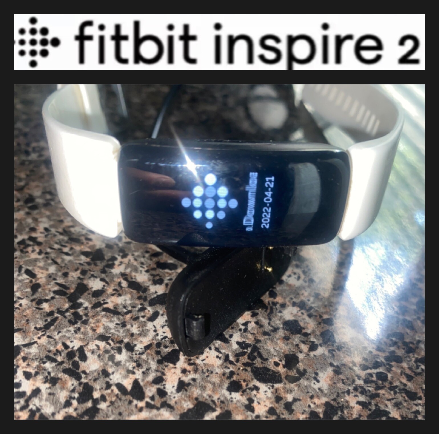 Fitbit Inspire 2 HR Display Mdl +CORD & BAND (band color May Vary)