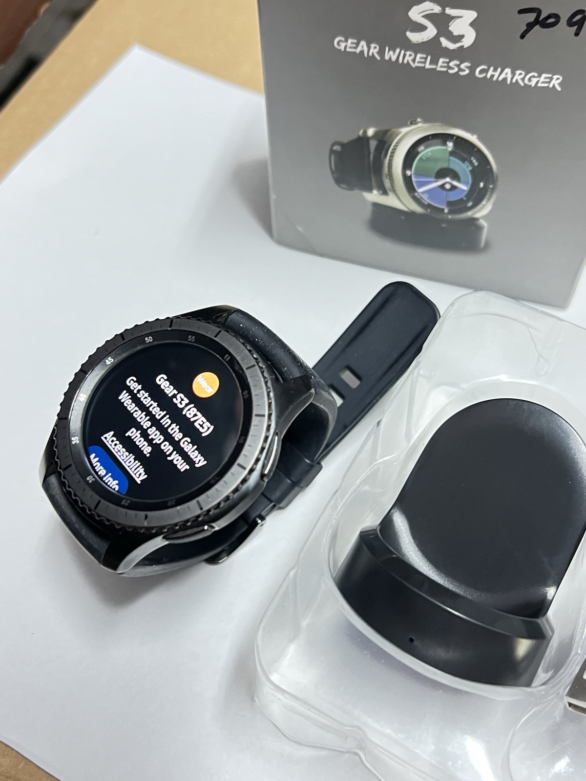 Samsung Gear S3 Frontier 46mm SM-R760 GPS Smartwatch – Black