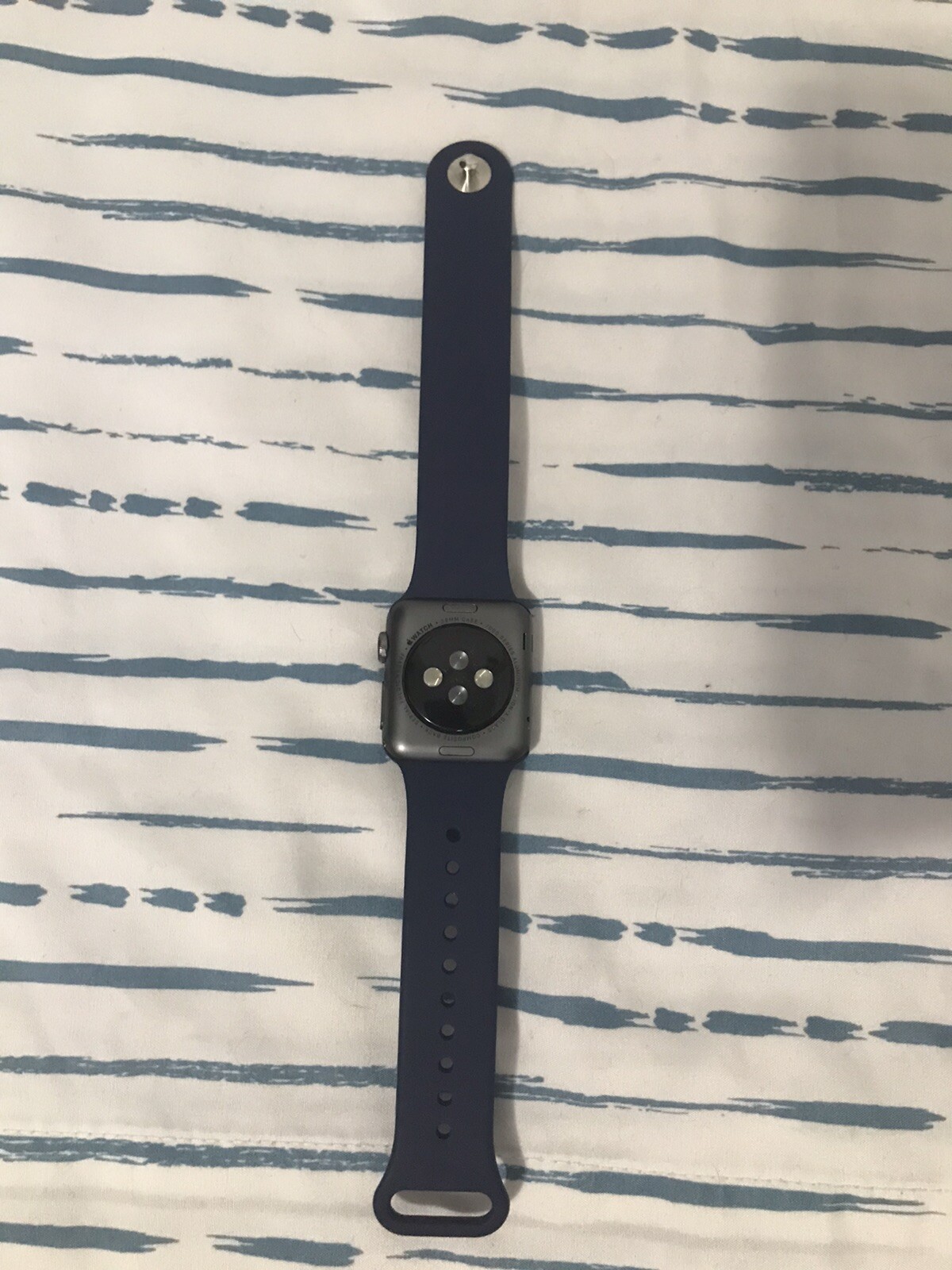 Apple Watch Sport 38mm Navy Blue Sport Band