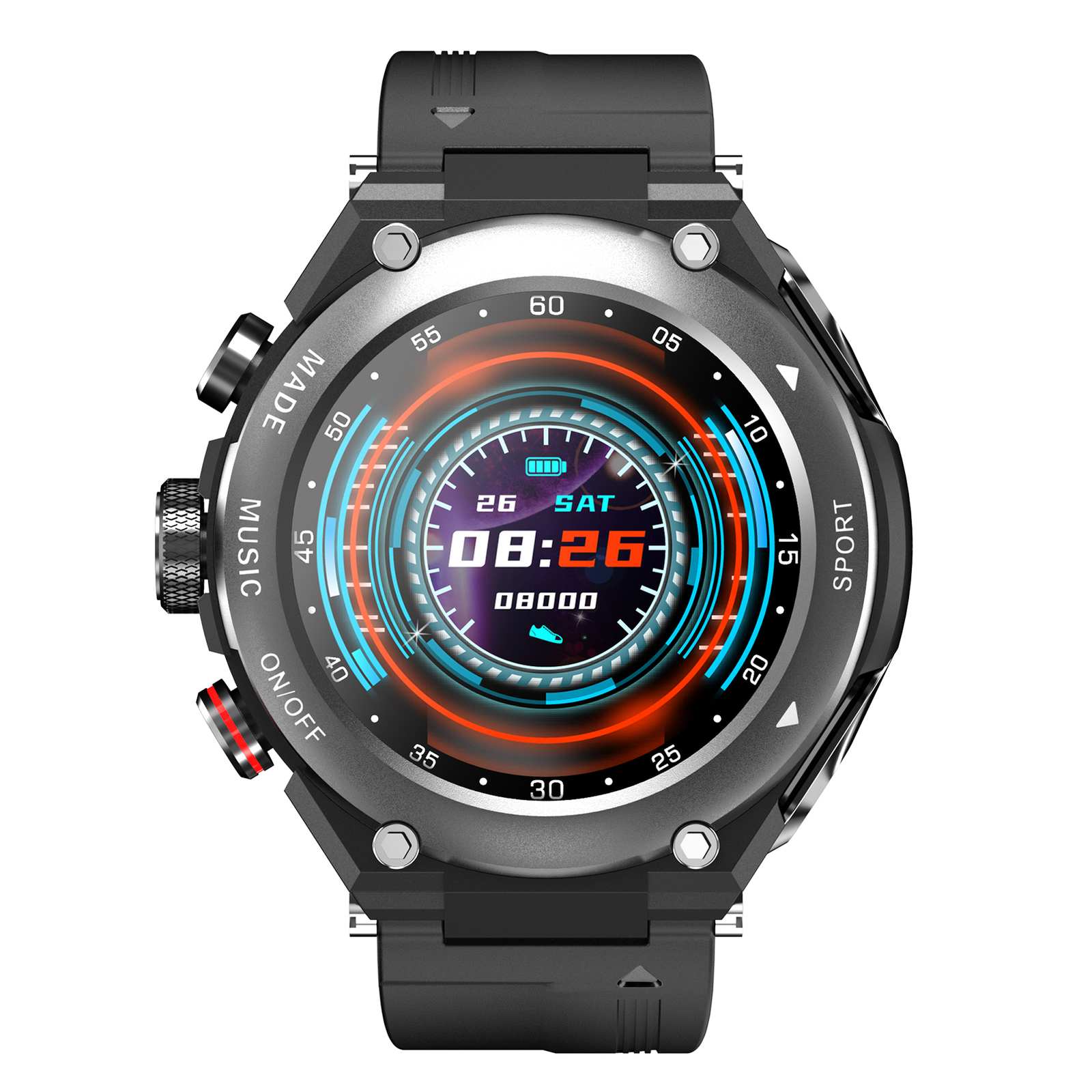 2in1 Smart Watch with Wirelessl Earbuds Fitness Tracker Heart Rate Sleep Monitor