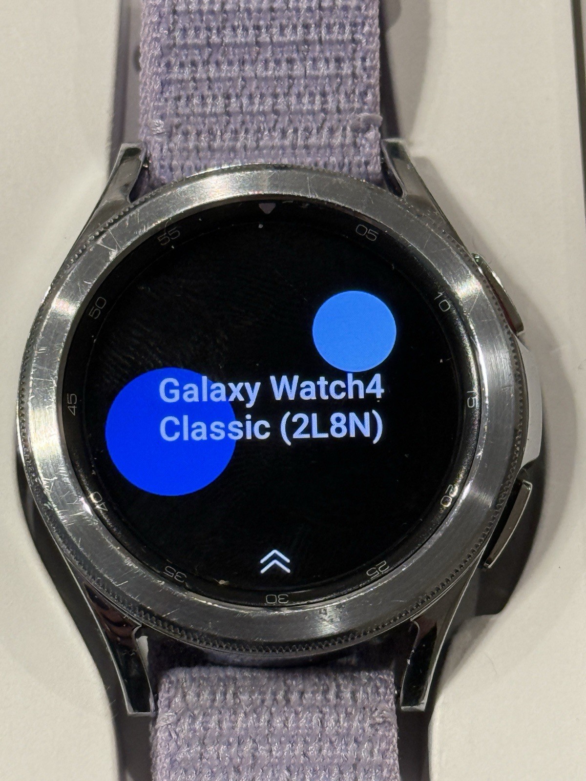 Samsung Galaxy Watch 4 Classic 42mm Wi-Fi SM-R880 Good Cond. White no Chgr