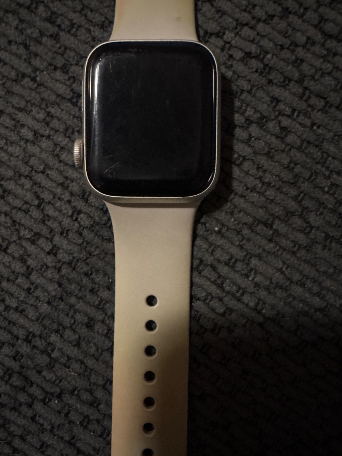 Apple Watch SE 2nd 40mm Starlight Aluminum Case Starlight Sport Band -…