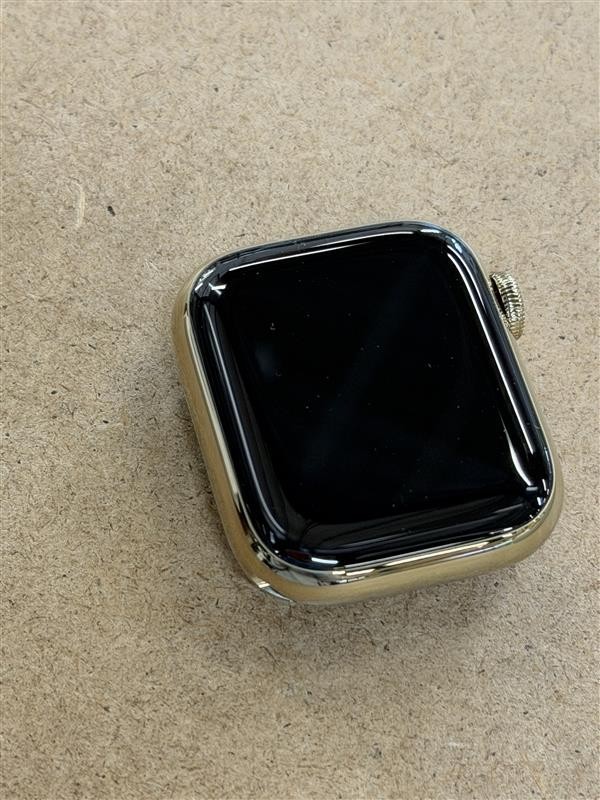 Apple Watch 7 LTE 41mm Stainless Gold Stylish Smartwatch(Missing Band)