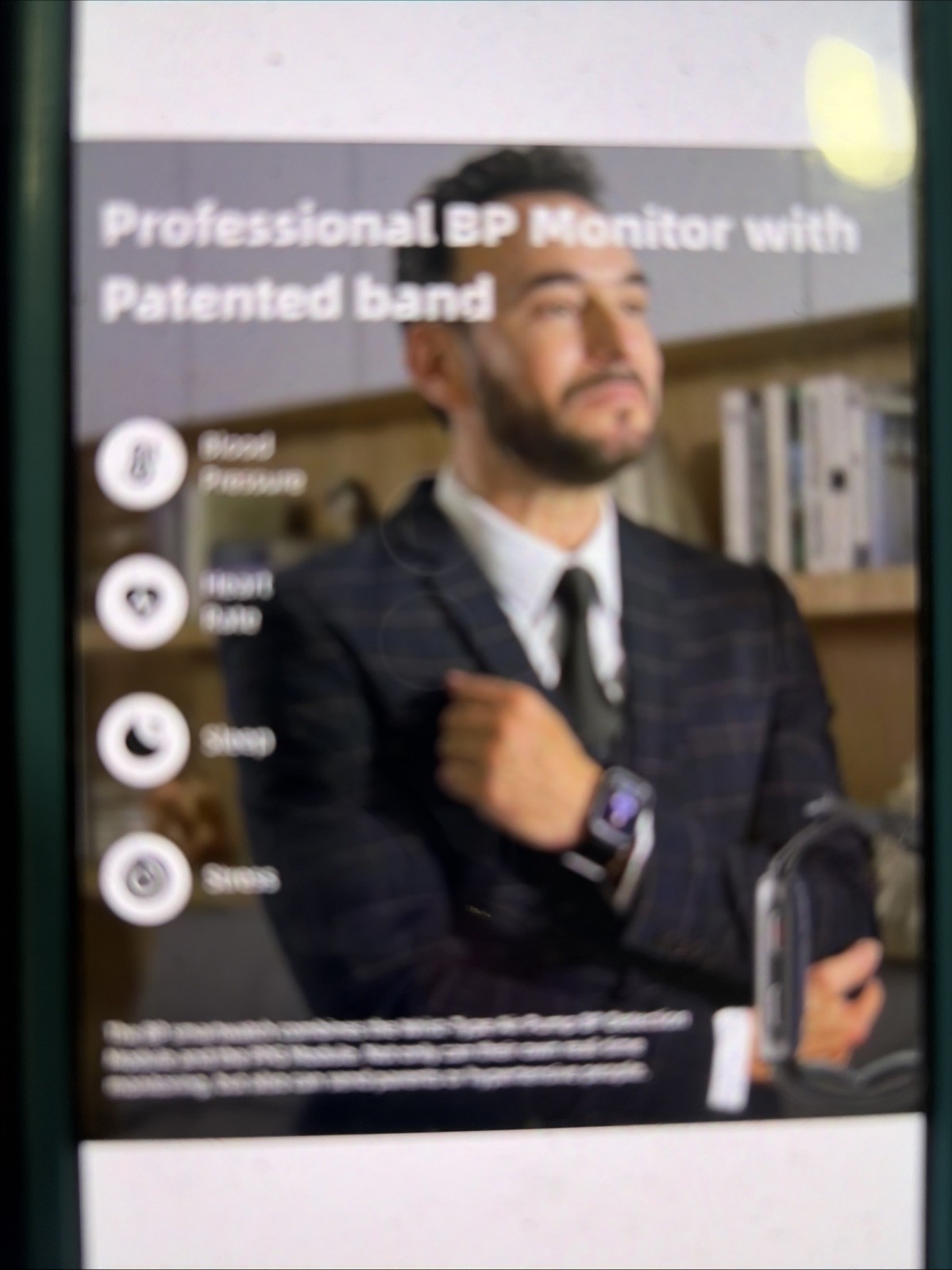 BP Doctor Ultra Smart Watch, 1.95″ Smart Watch Blood Pressure Monitor,