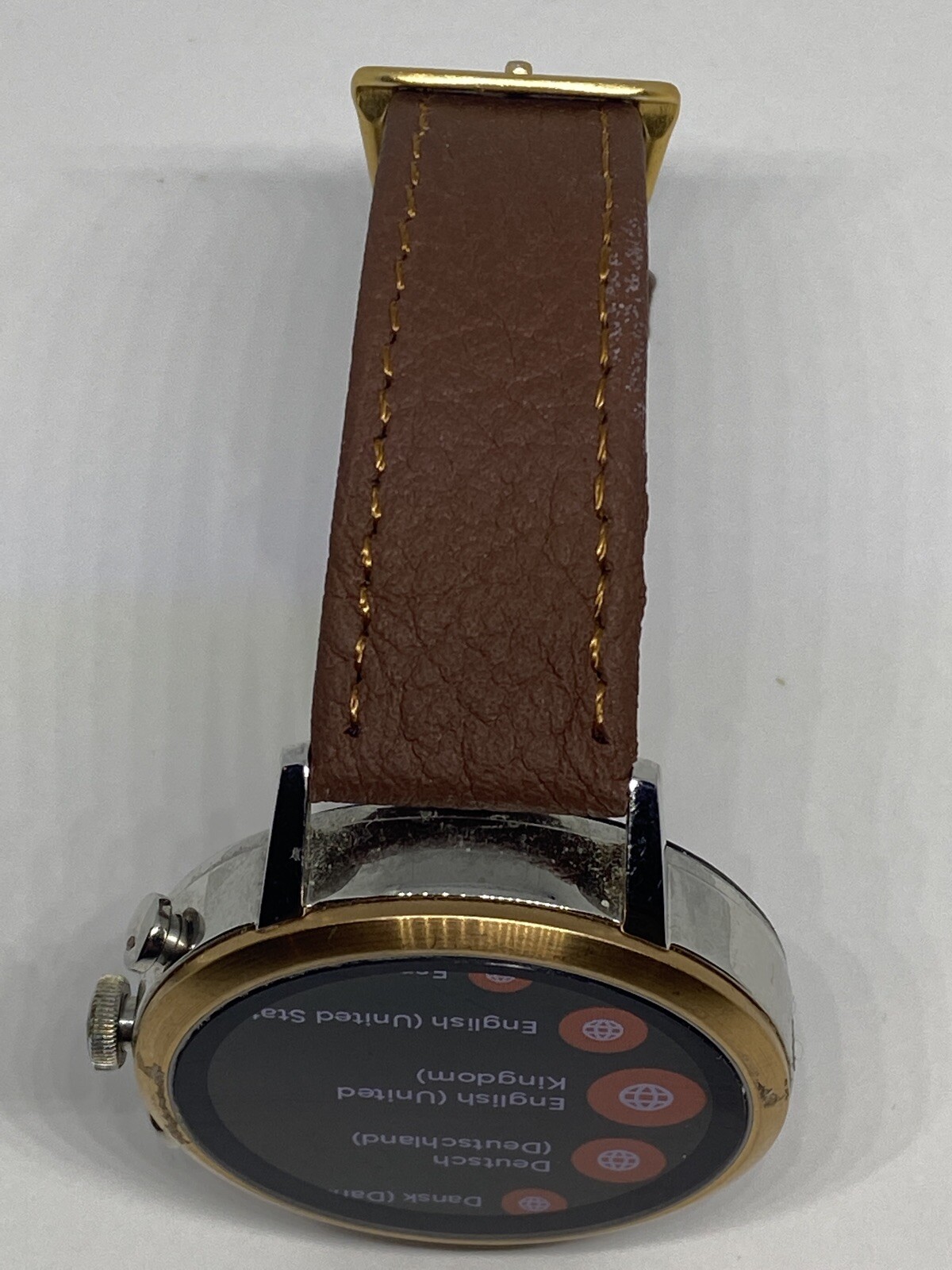 Fossil Gen 4 Authentic Digital Dial Smart Watch Custom Band FTW6016 AB514