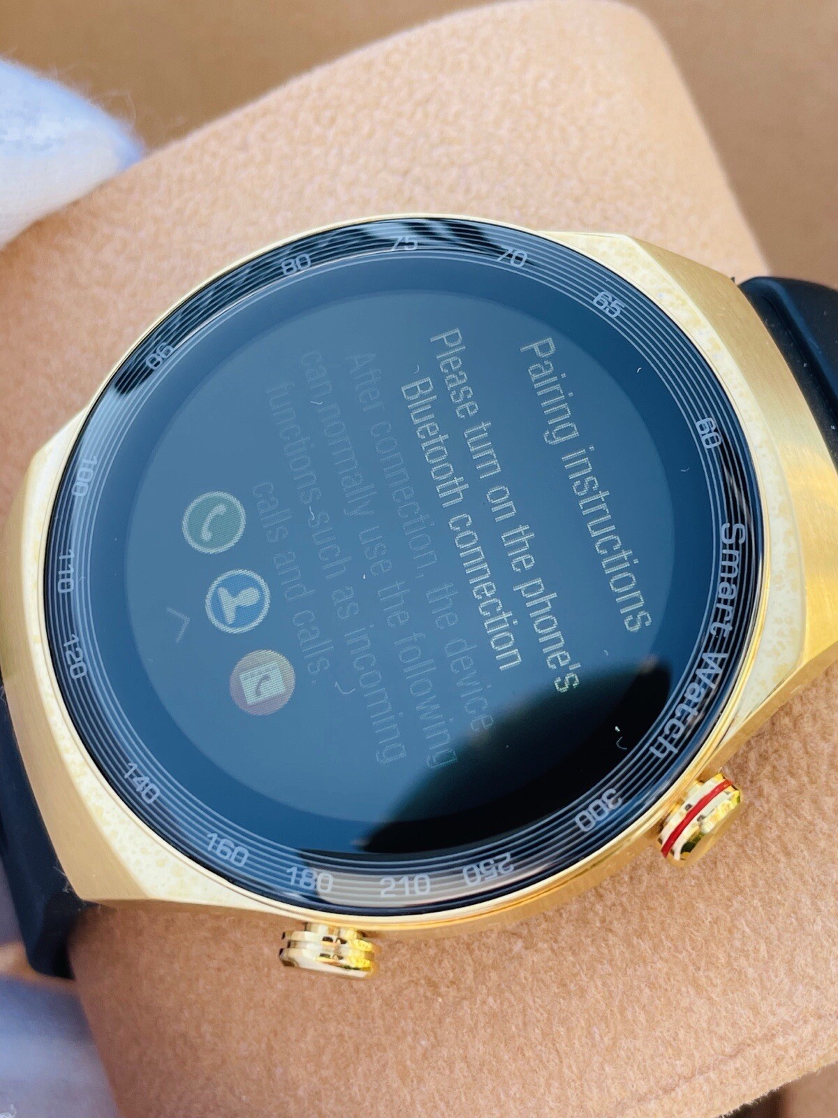 Custom 24k Gold Plated Suinsist Smartwatch 2021 Model