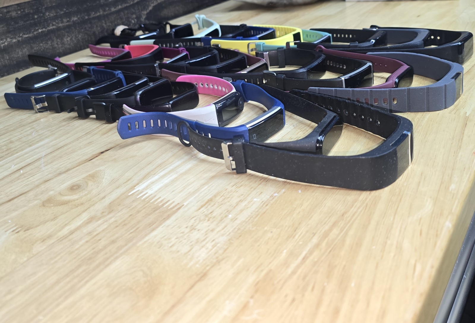 Lot of 30 Fitness Trackers Fitbit Garmin iFitness BiggerFive Vivosmart HR+