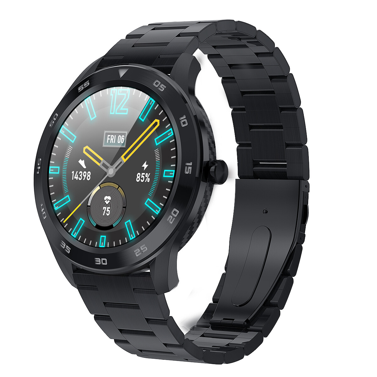 Men Women Smart Watch Business Luxury Bluetooth Wristwatch Sport Fitness Tracker