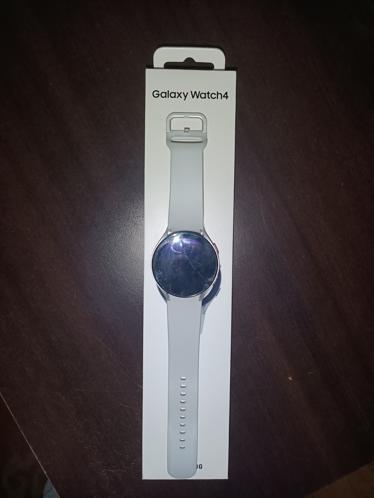Samsung Galaxy Watch4 SM-R875 44mm Aluminum Case with Sport Band – Silver (LTE)