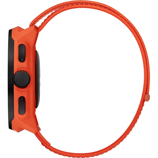SUUNTO RUN CORAL ORANGE 46mm Textile Strap AMOLED GPS Smartwatch SS051112000