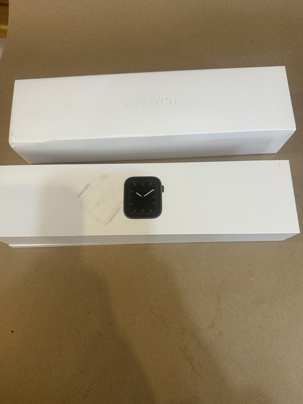 Apple Watch Series 5 44mm GPS Ion-X Glass — Cracked Screen -Boots to Logo Parts