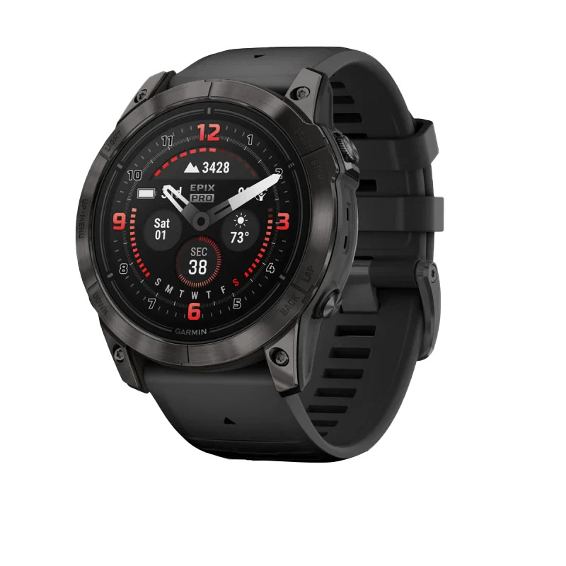 Garmin Epix Pro Gen 2 Sapphire Carbon Titanium Smartwatch 51mm 010-02804-00