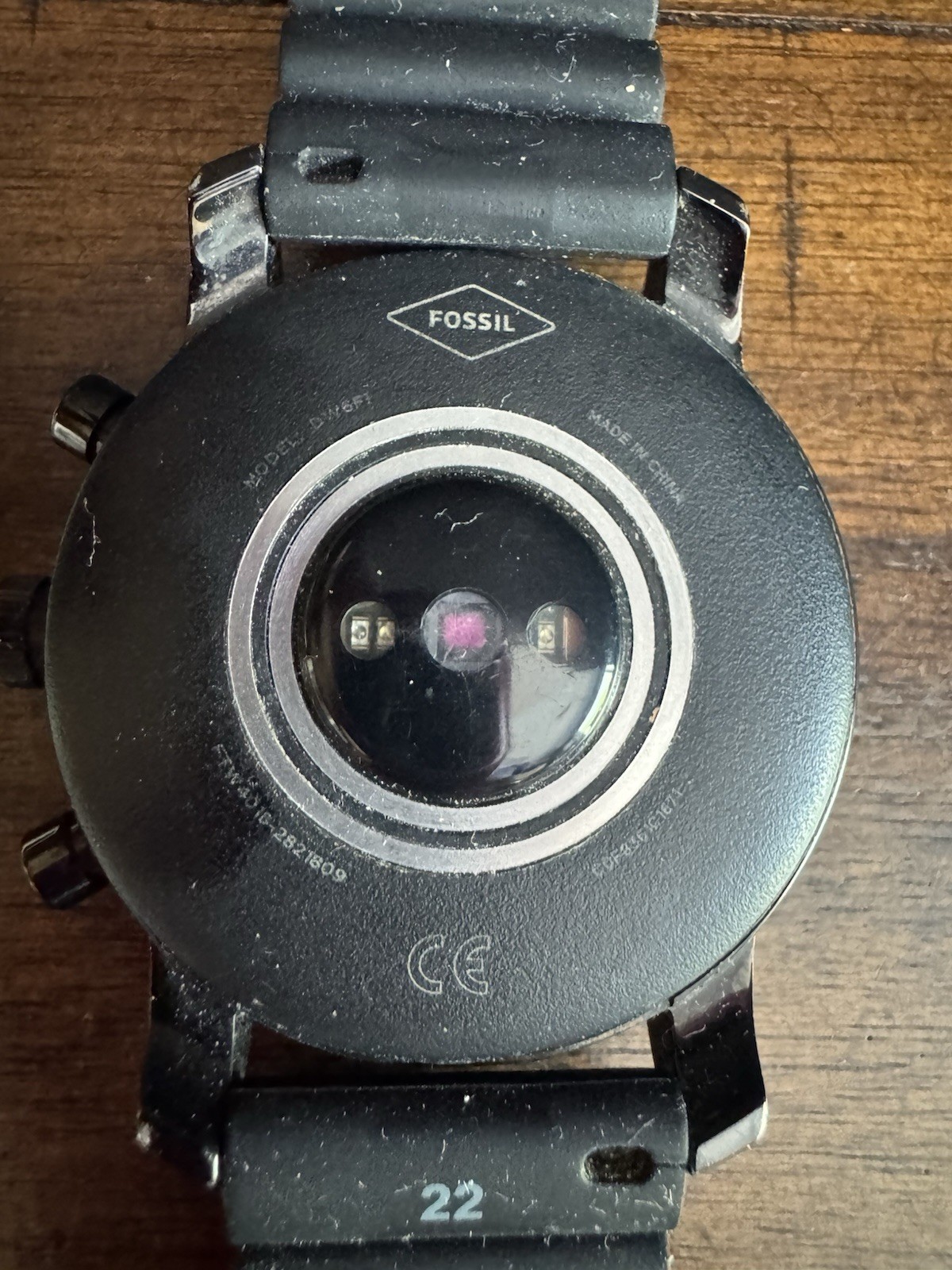 Fossil Gen 4 Q Explorist HR Smartwatch 45mm Black Wear OS Android iOS