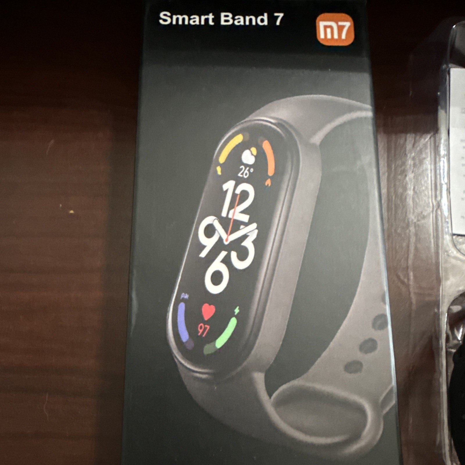 Smart Band 7 (Smart Bracelet) — Connection: Bluetooth 4. 0 BLE — Black Band