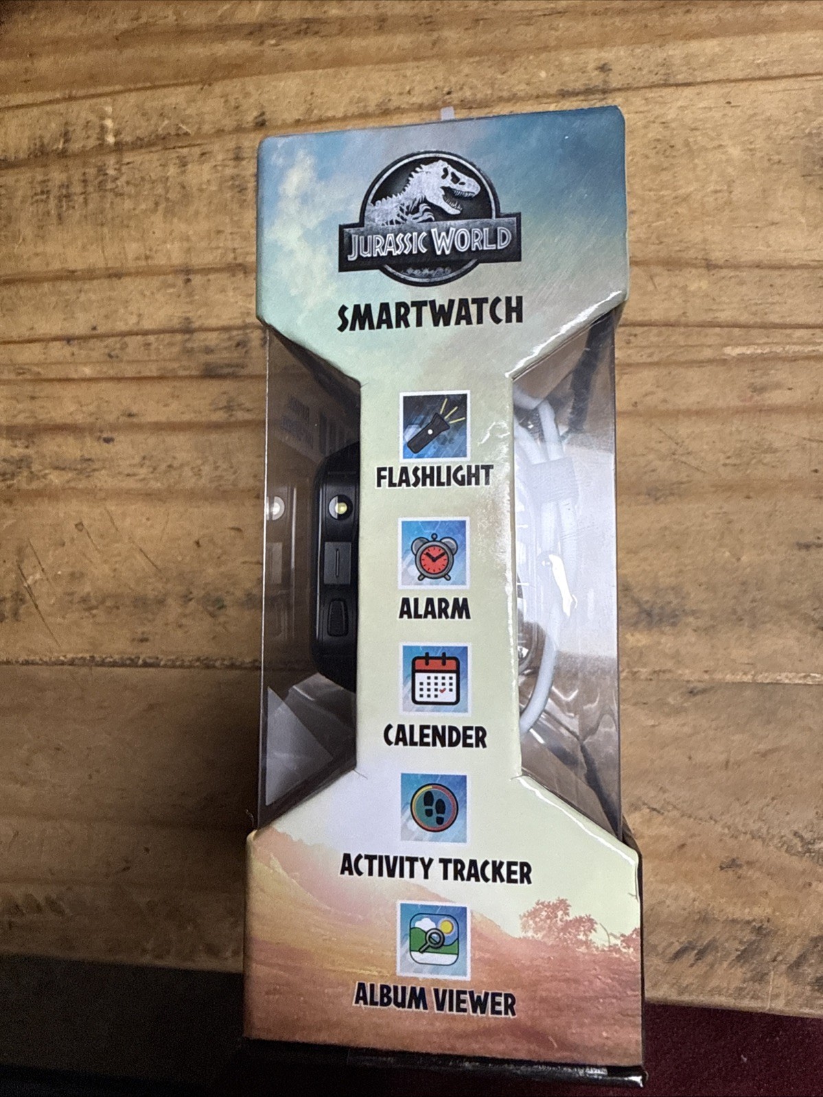 Jurassic World Kids Smart Watch With Touch Screen Camera 6 Games Flashlight New