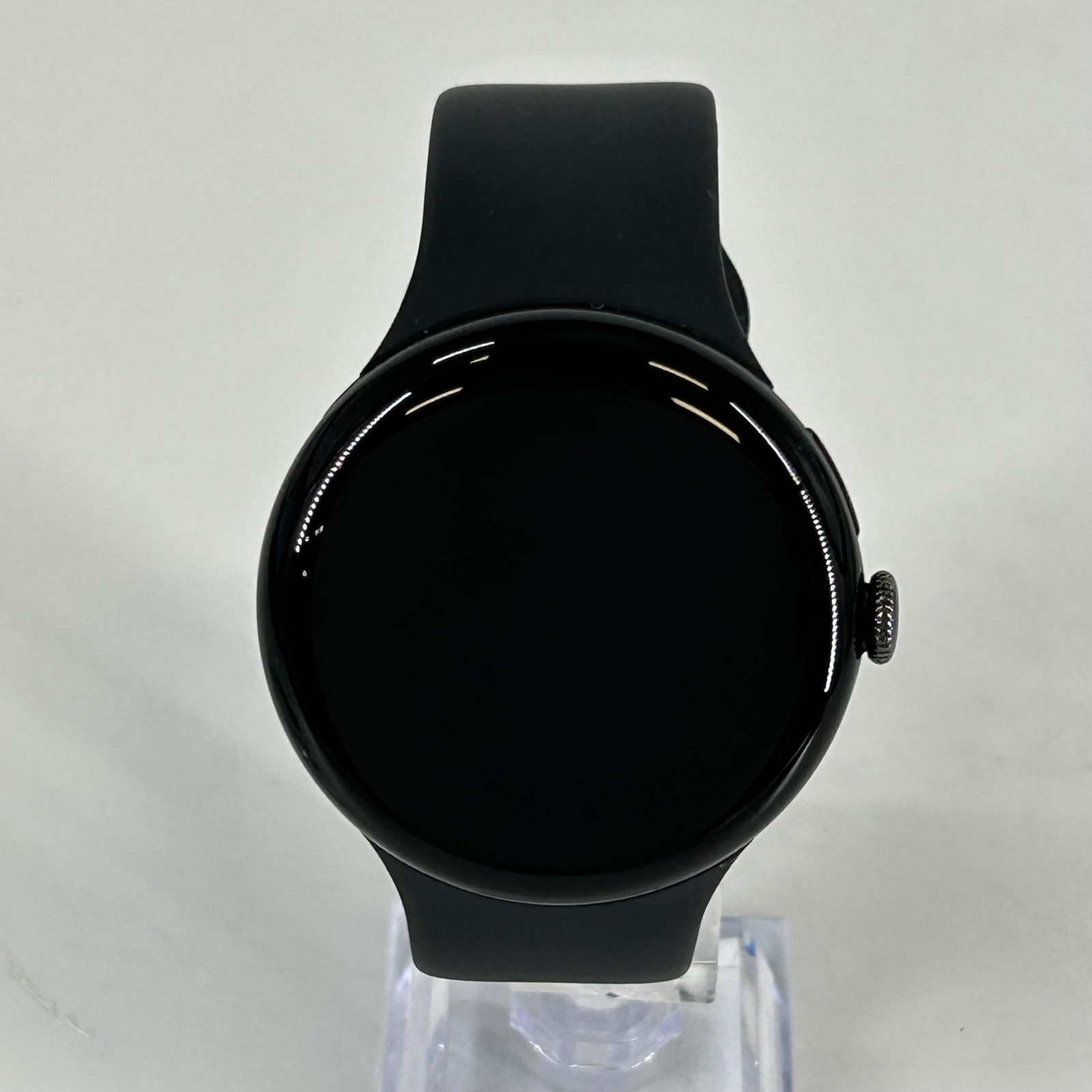 Google Pixel Watch 4 45mm Matte Black Aluminum w/ Obsidian Sport (GPS) – 9/10
