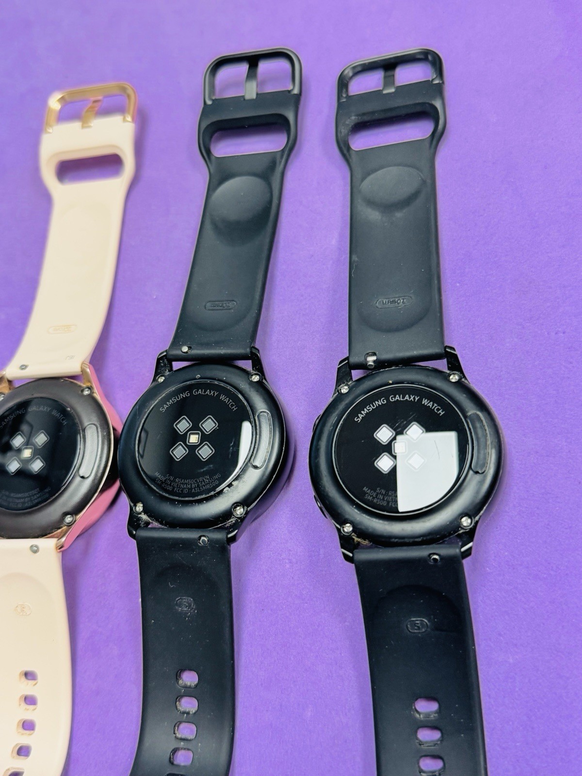 (Lot of 4) **AS-IS READ MORE** Samsung Galaxy Watch Active SM-R500 Smart Watch