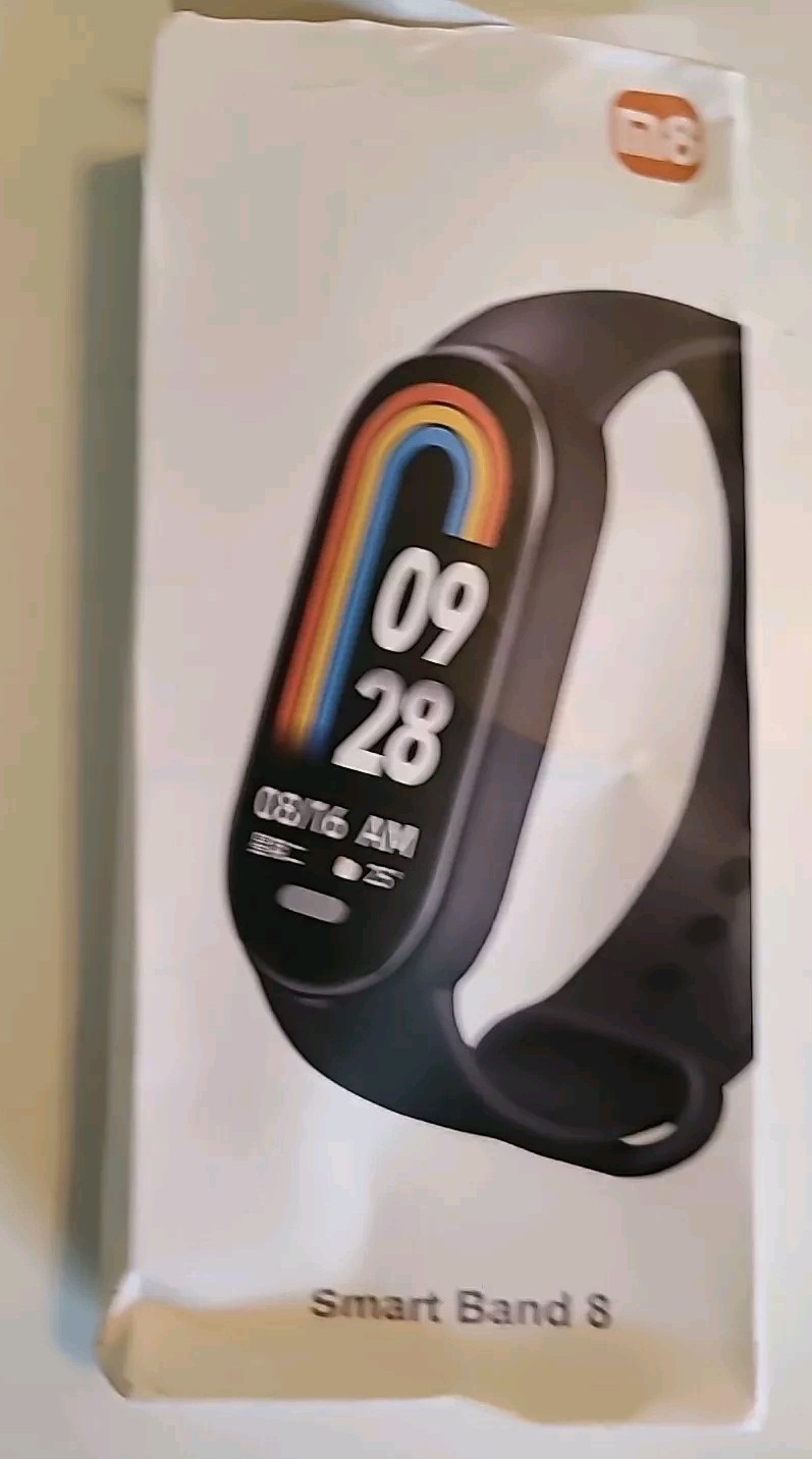 Smart Band 8 Smart Bracelet Blood Oxygen Fitness Tracker Bluetooth New in Box