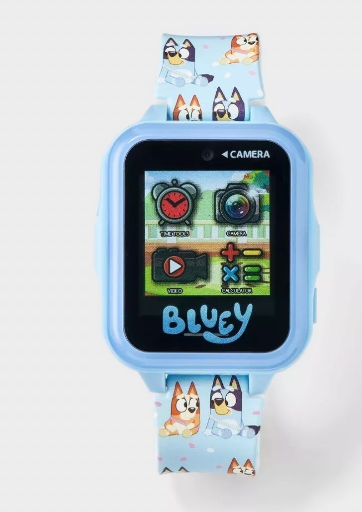 Bluey Kids Smartwatch with Camera, Games, Pedometer and Audio Recorder for Creat