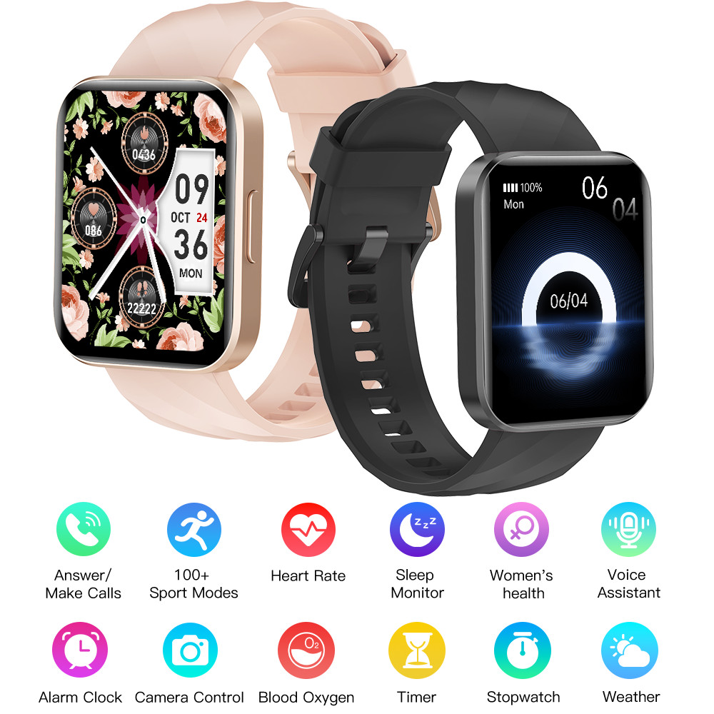 Smart Watches for Men Women (Answer/Make Calls) with Heart Rate/Sleep Monitor