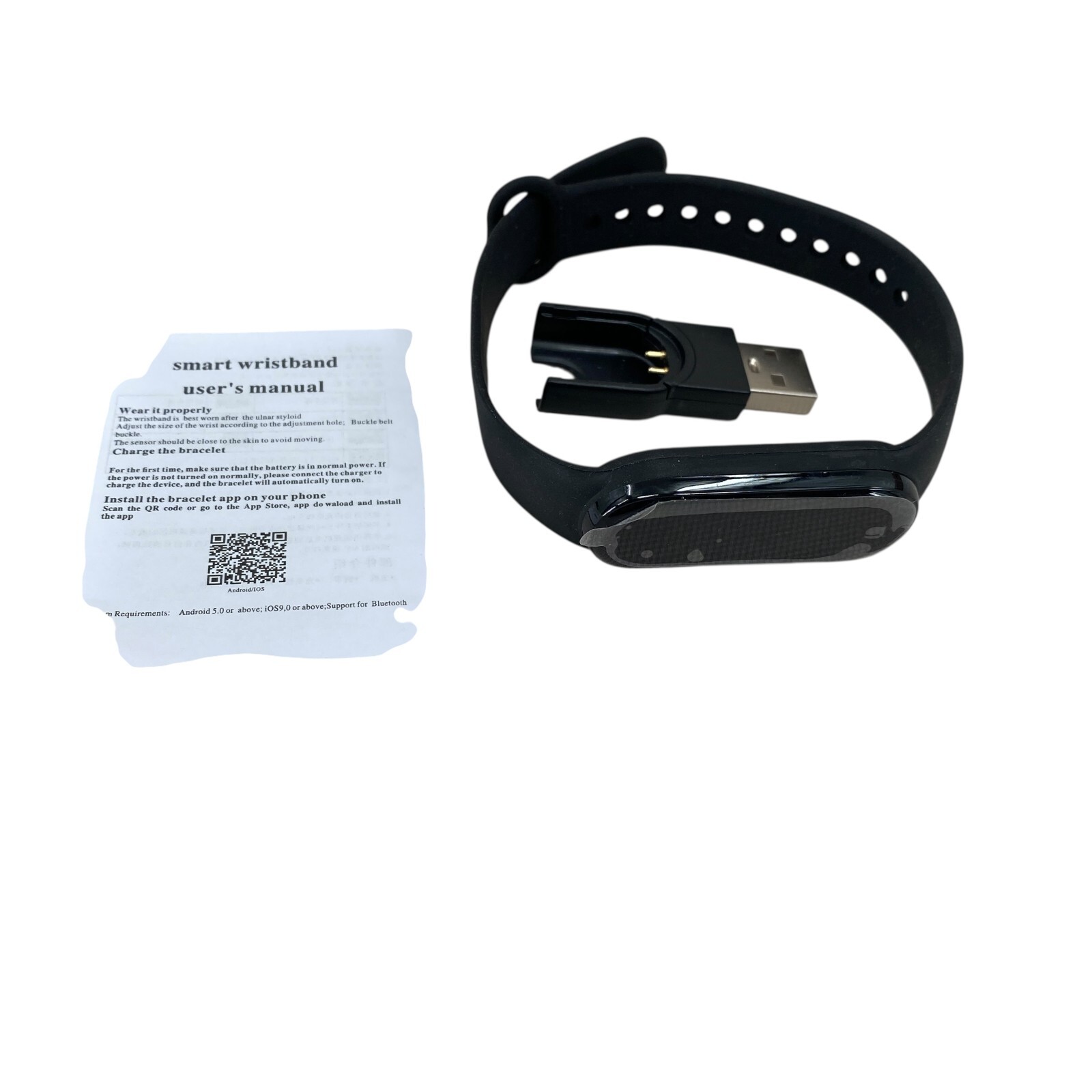 M7 Smart Band 7 Smart Watch Water Resistant Fitness, Blood, Heart/Stress Monitor