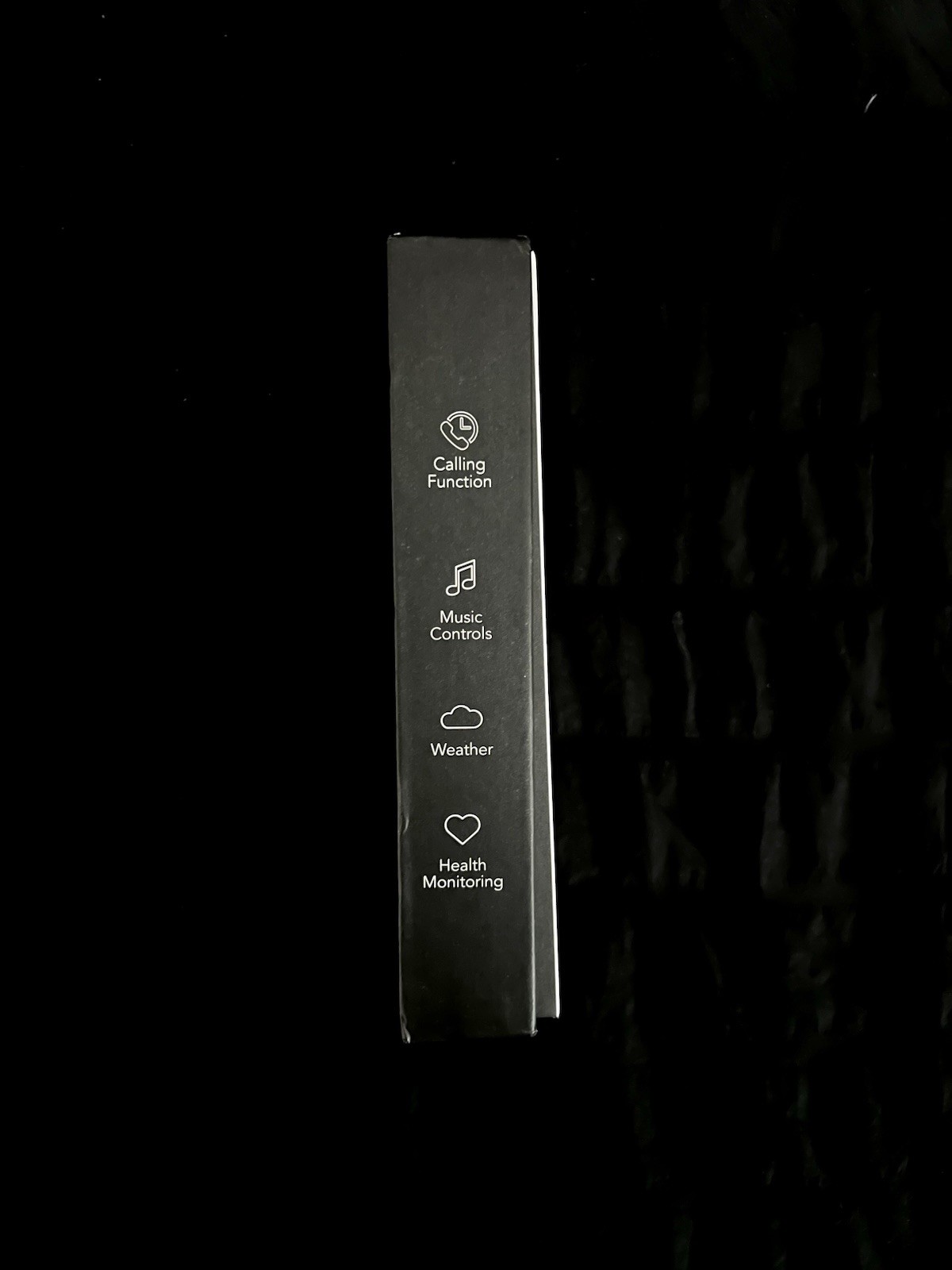 C-MAX Bravo 1.7in Touch Smartwatch Fitness/Health, iPhone, Android, Beige/Gold