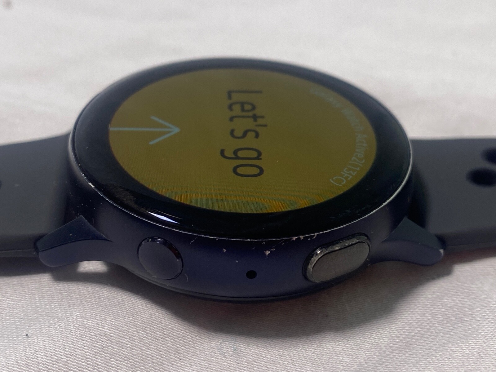 Samsung Galaxy Watch Active 2 SM-R820 44mm Aluminum Case AQUA BLACK GRADE C