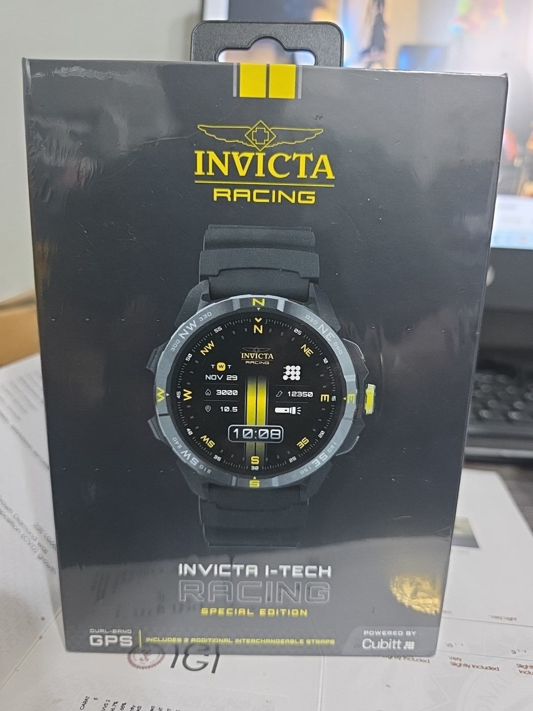 Invicta – ITECH-011 Racing Special Edition Smartwatch – (ITECH-011)