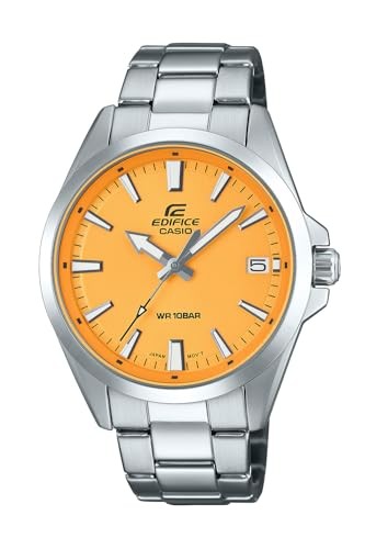 CASIO EDIFICE EFV-100DJ-9AJF Men’s Silver Watch NEW
