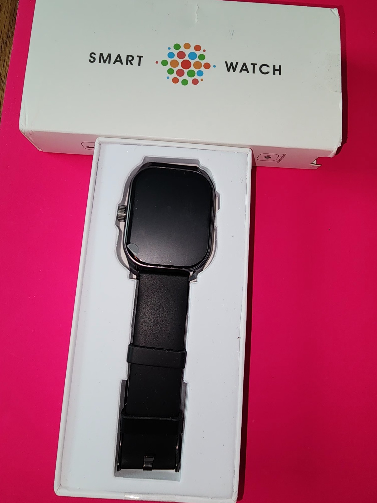 Smart Watch Black Band Model JX629