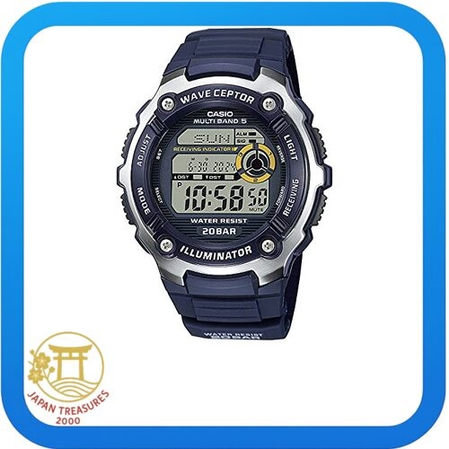 [Casio] Casio Collection Wave Ceptor WV-200R-2AJF Men’s Watch Blue