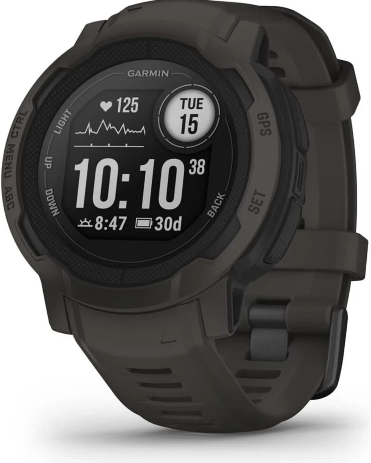 Garmin Instinct 2 Standard Edition 45mm GPS Smart Watch Graphite (010-02626-10)