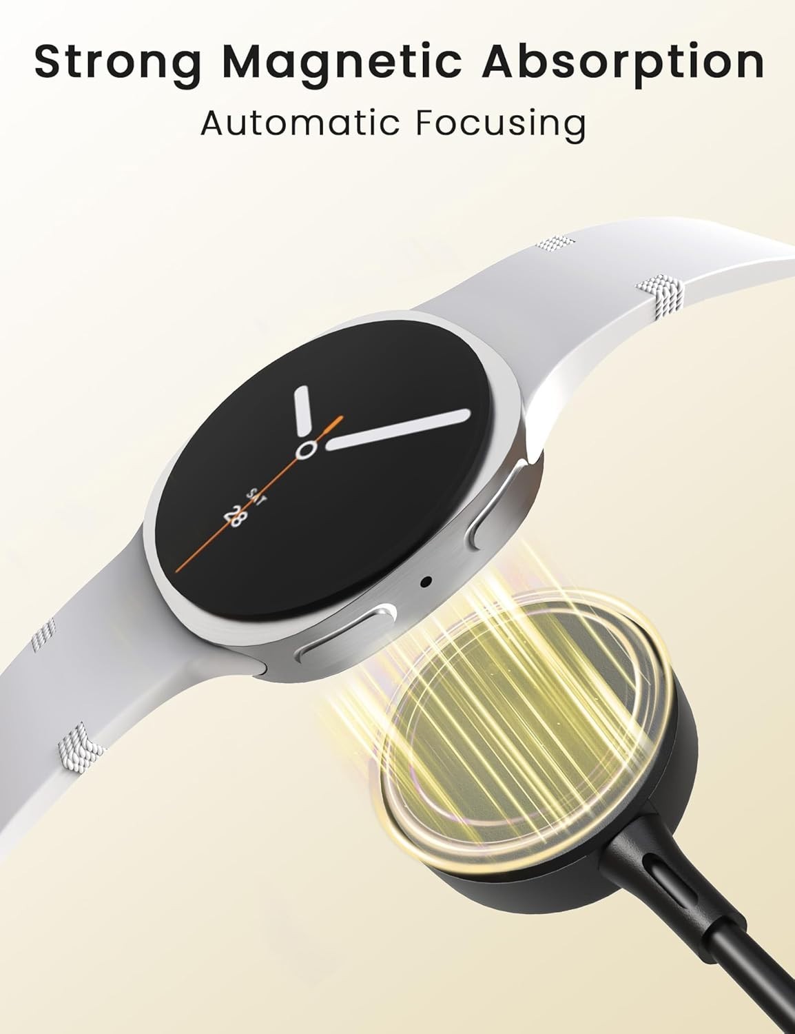 1 Pack Samsung Watch Charger Galaxy Watch 8/8 Classic/Ultra/7/6/5/4/3/Active 2/1