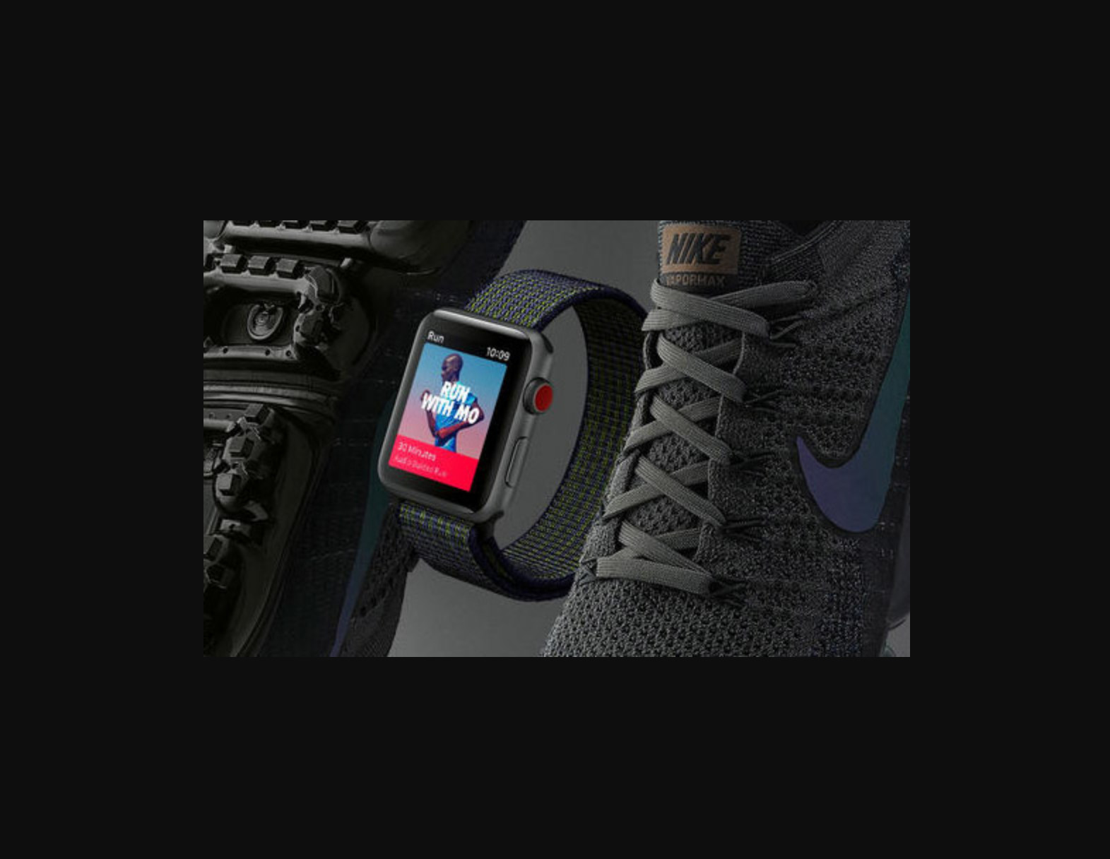 Nike+ Apple Watch Series 3-42mm (GPS + Cellular) LTD ED Mid Fog Sport Loop Mint!