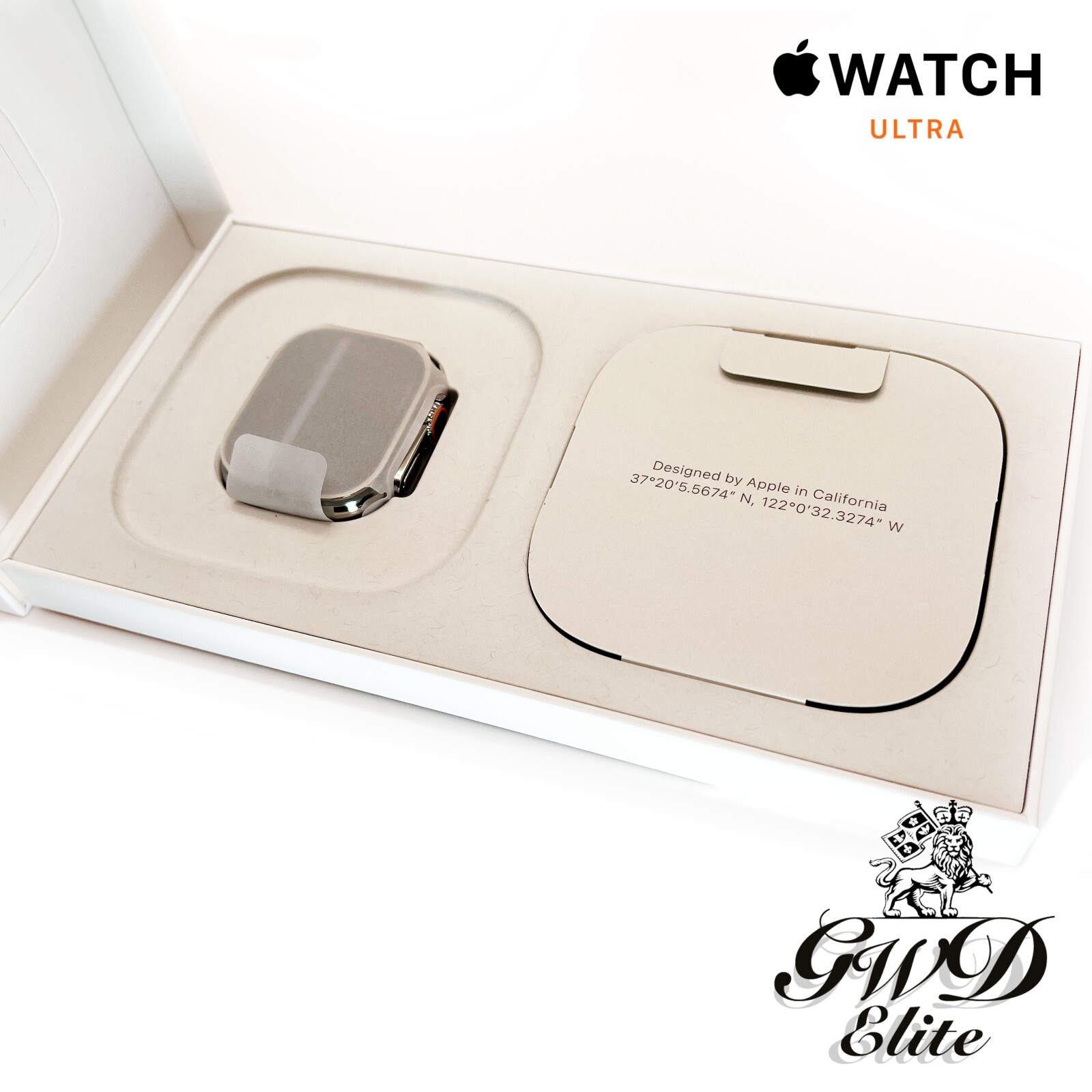 HERMES Polished Custom 49MM Apple Watch ULTRA HERMES Leather