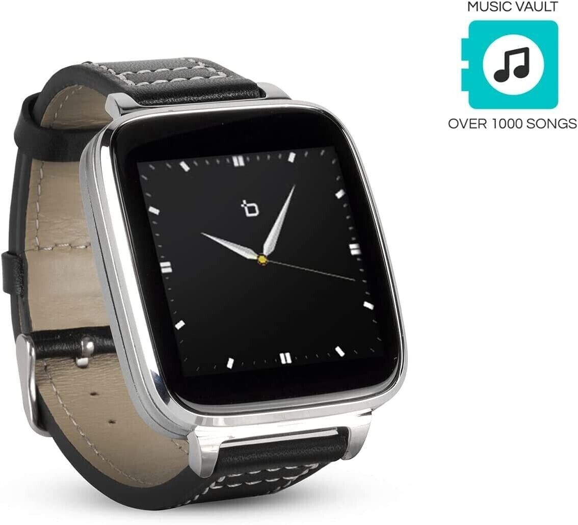 BIT BEANTECH Full Function Smart Watch for Apple/Android Devices (Black)-New