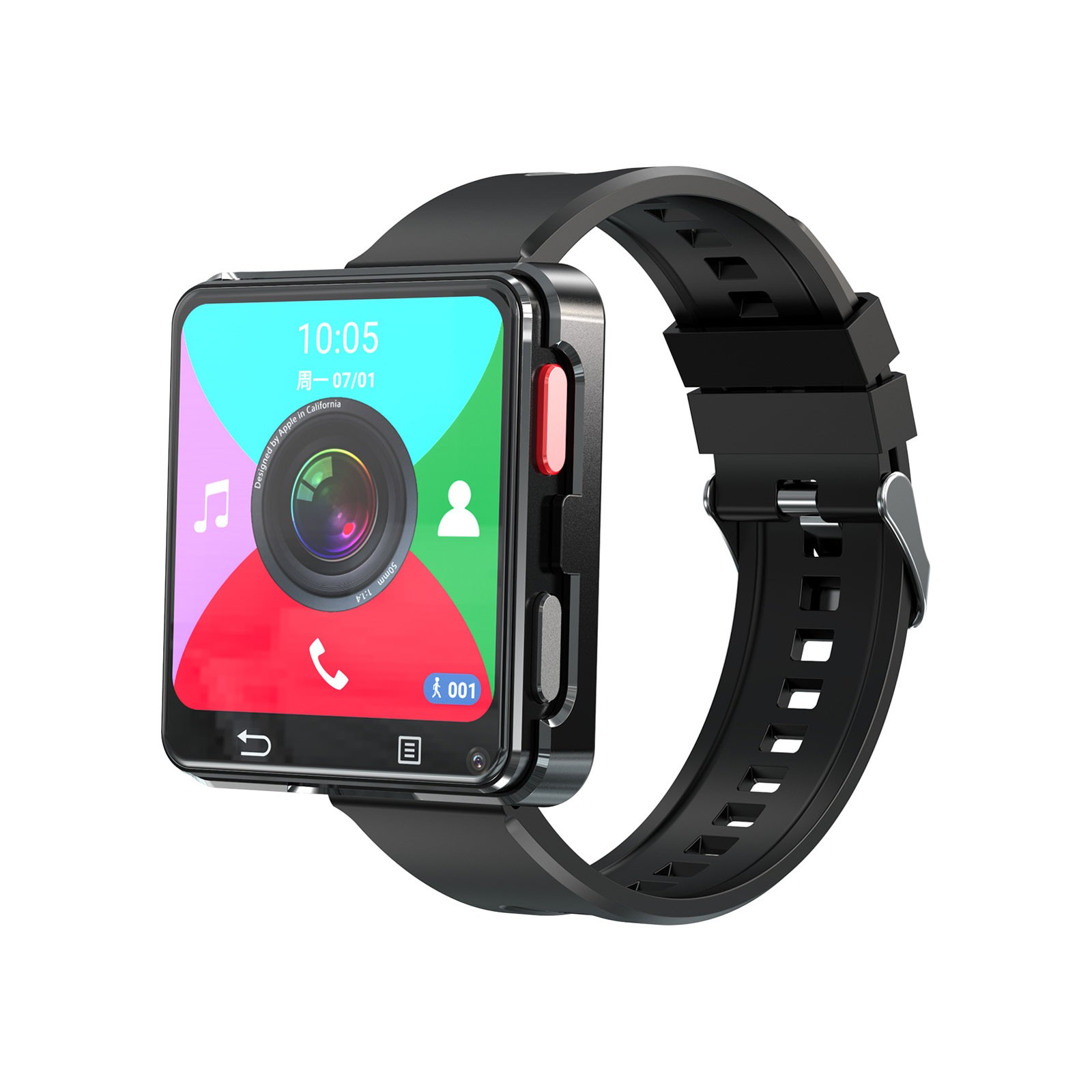 New S998 4G Smart Watch Android 11.0 OS 2.64inch Screen Heart Rate Sleep Monitrx