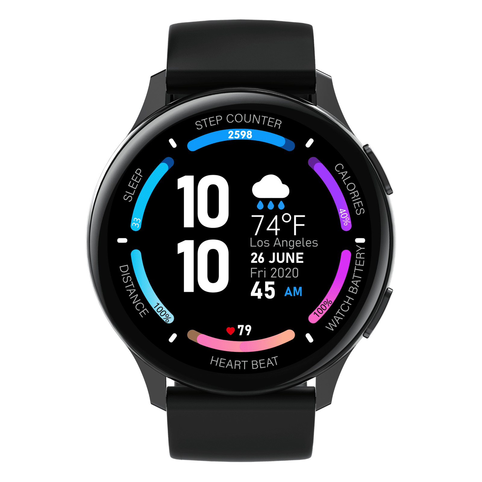 3Plus Callie Smartwatch with 1.43″ AMOLED Display, Call Functionality, Heart Rat