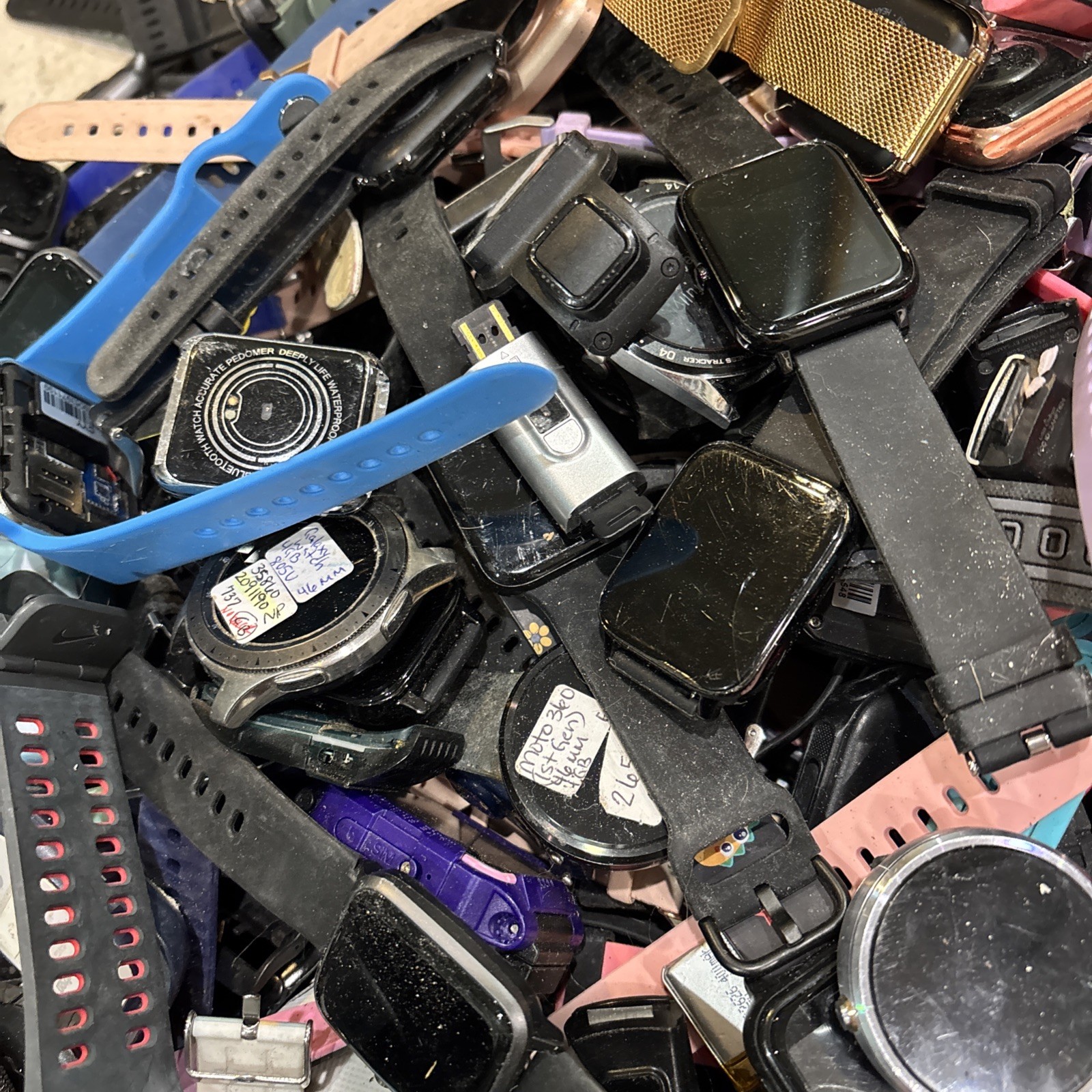 Lot of (380+) Untested Watches Smart Casio Samsung Asus For Parts or Repair ++