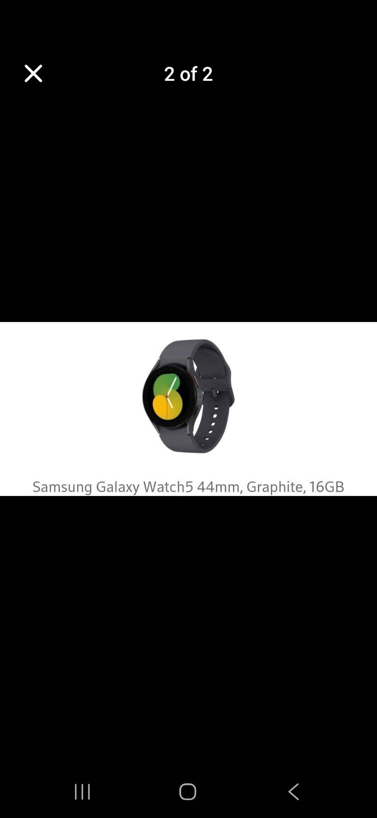 Samsung Galaxy Watch5 44mm Bluetooth Smartwatch – Graphite (SM-R910NZAAXAA)