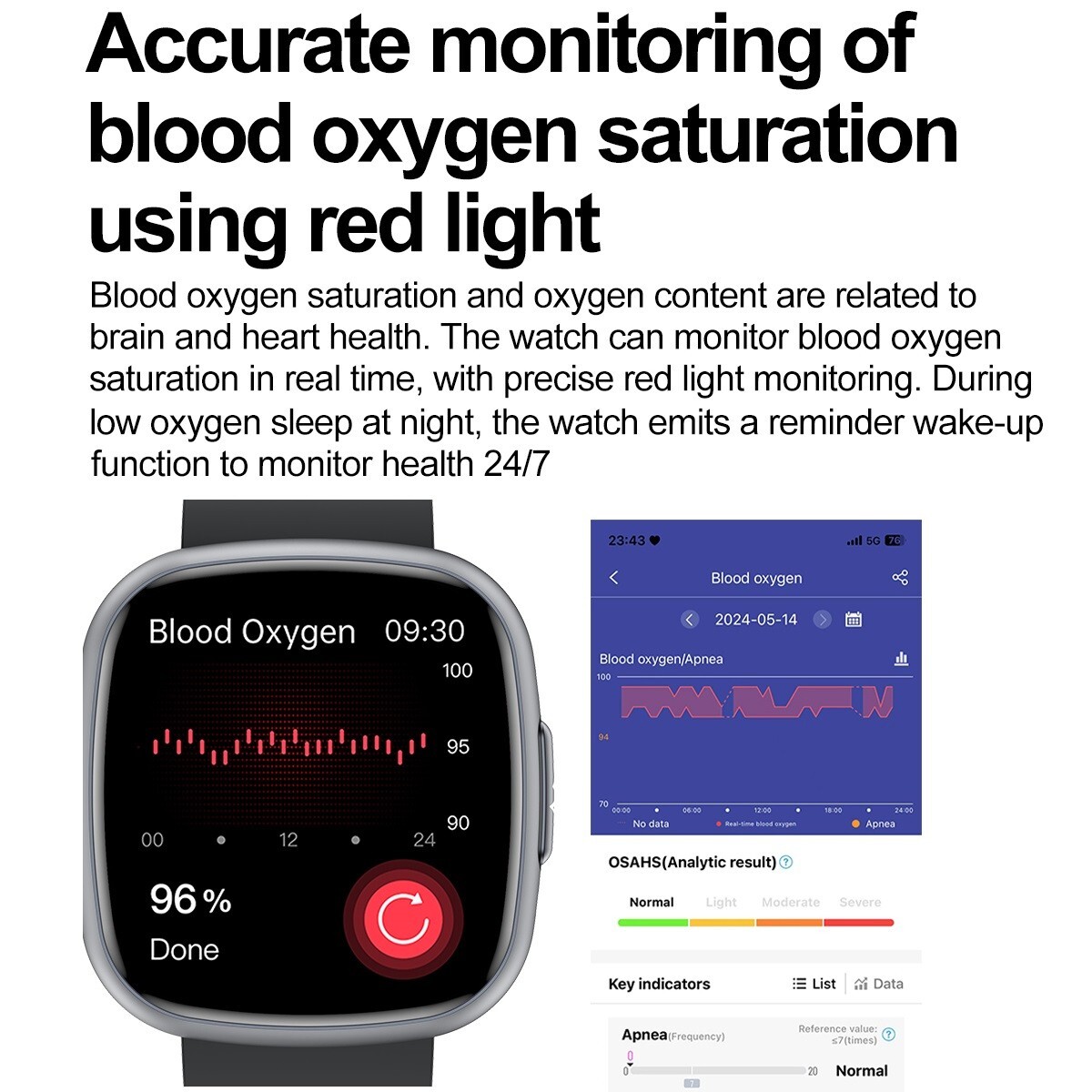 ET593 ECG+PPG AMOLED Smart Watch Waterproof Bluetooth Calling Health Monitoring