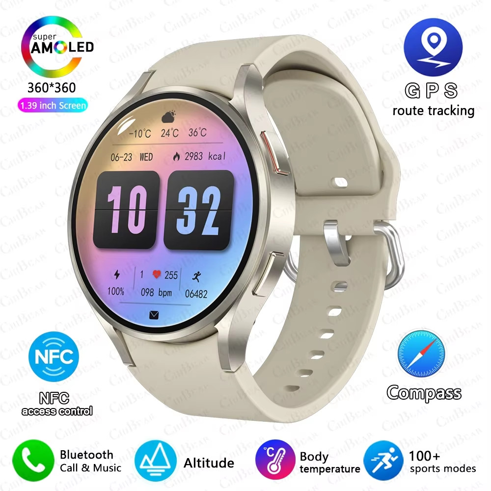 Galaxy Watch 6 – Smartwatch for Men & Women, GPS, NFC, Bluetooth Call, H