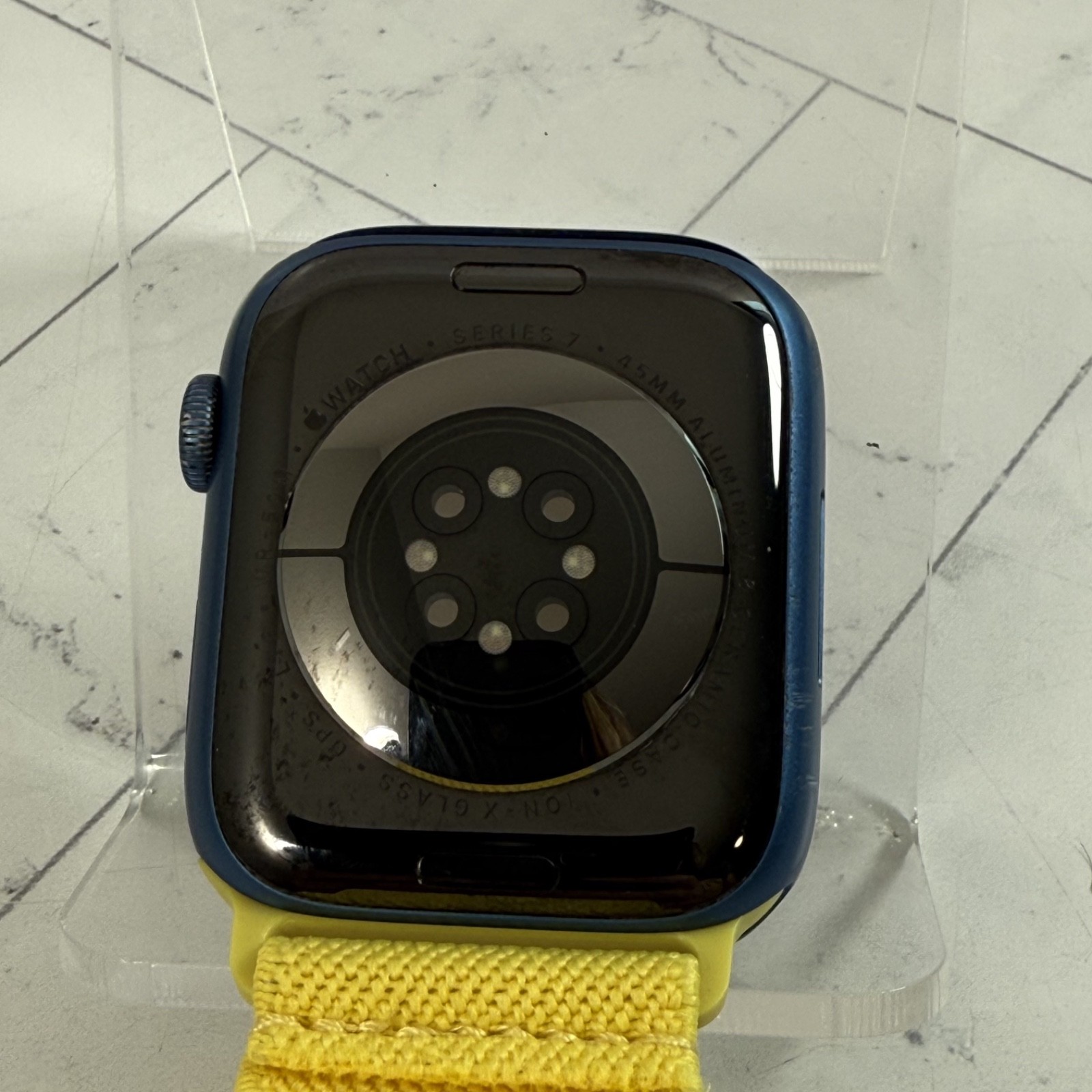 Apple Watch Series 7 Cellular Unlocked + GPS WiFi 45mm Aluminum Blue #A82