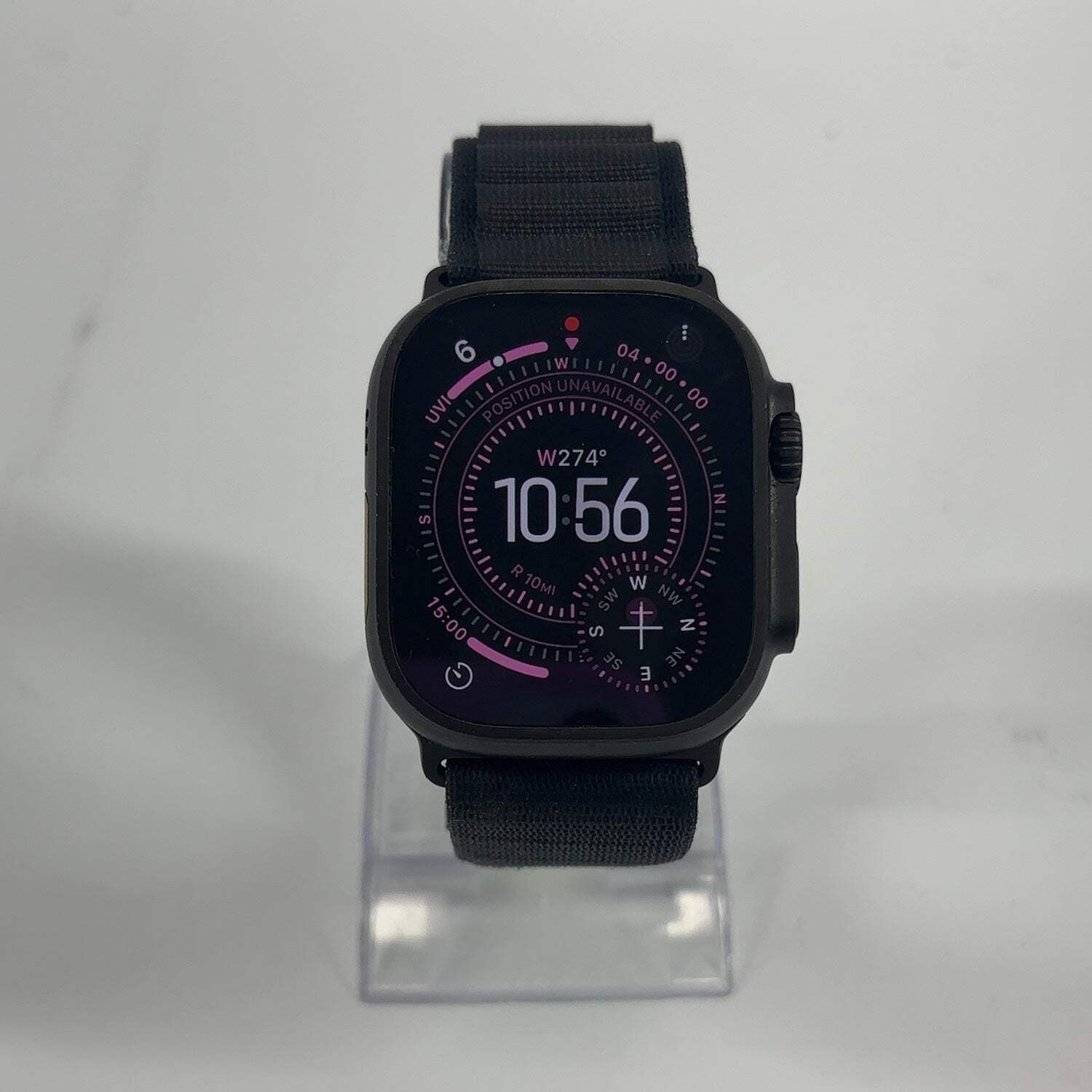 GPS Only Apple Watch Ultra 3 49MM Black Titanium Black Braided Loop MF0V4LW/A