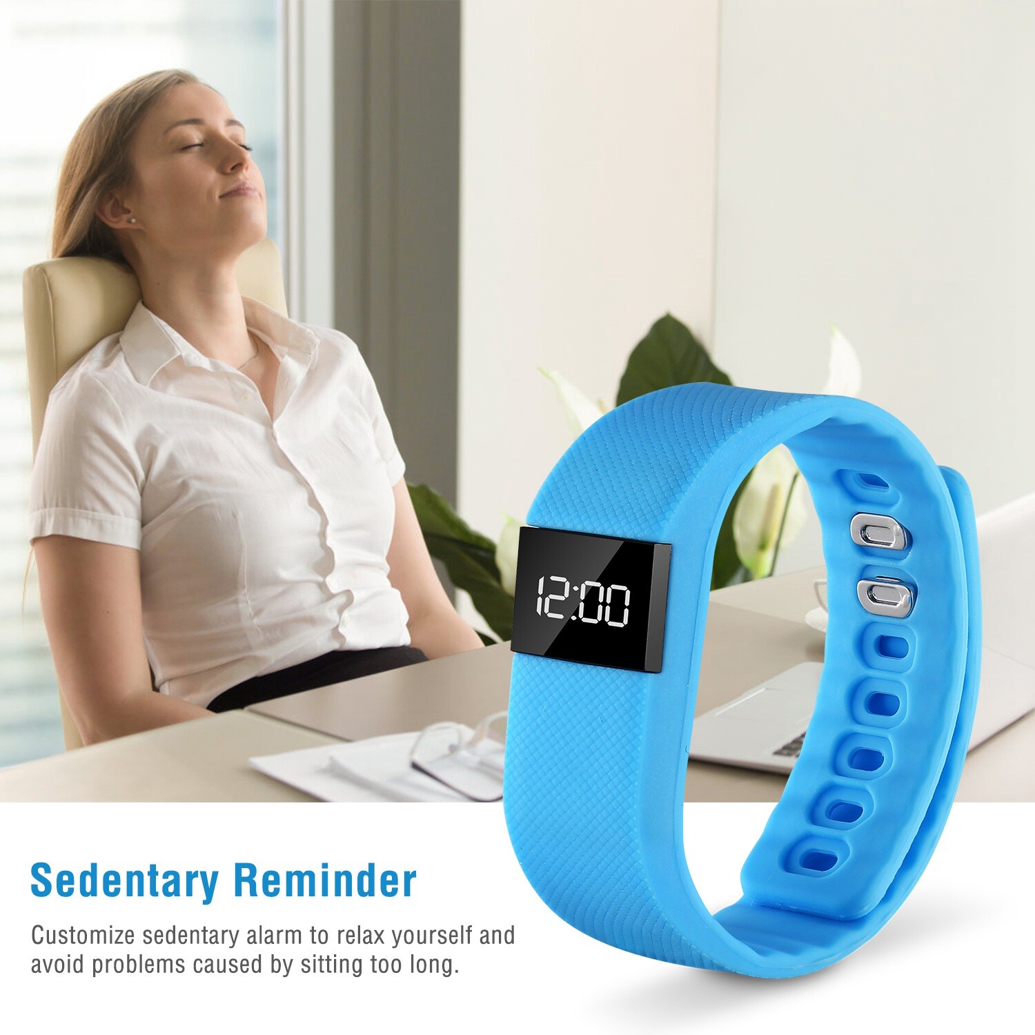 Waterproof Wireless Smart Watch Fitness Activity Tracker For iphone IOS Android