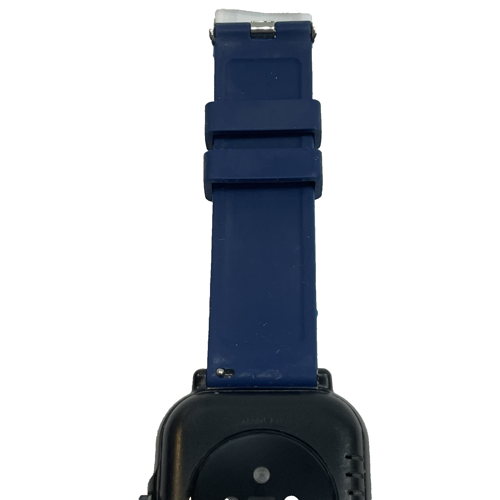 Letsfit Smart Watch E27 Black Bezel Blue Band EXTRA NEW Black Band Included