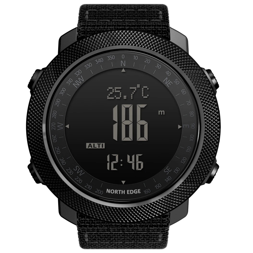 Waterproof 50M Outdoor Smart Watch Military Compass Barometer Sports Smartwatch